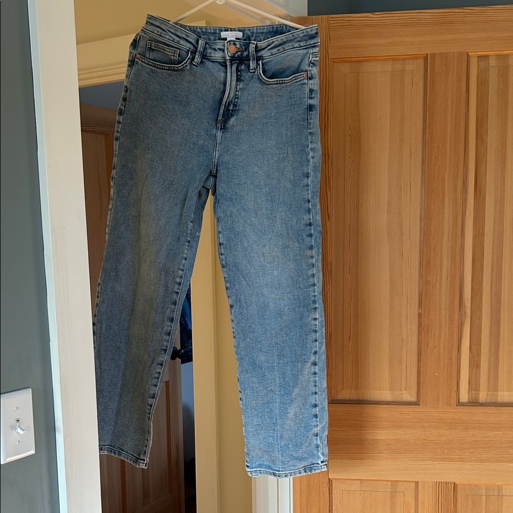 LC Lauren Conrad Light Blue Straight Leg Jeans